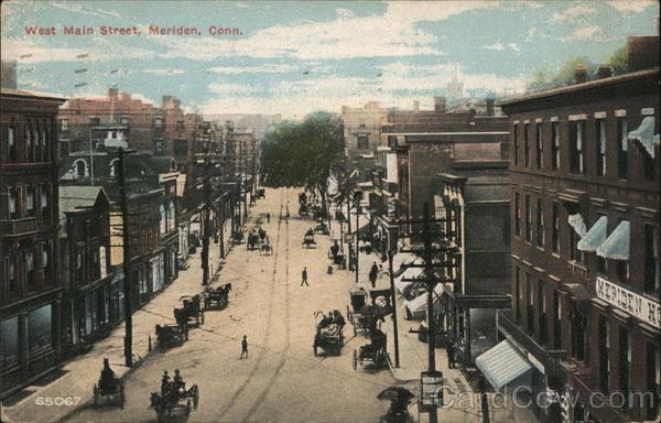 West Main Street Meriden Connecticut