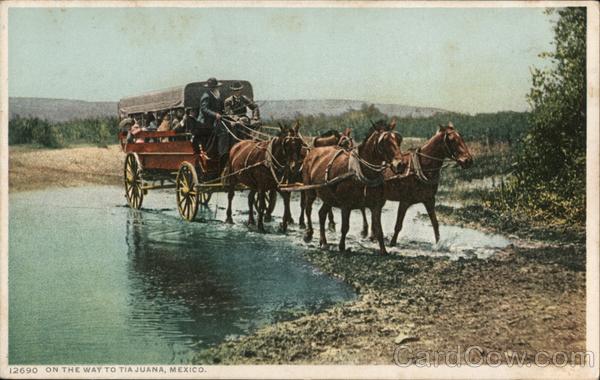 On the Way to Tiajuana Mexico