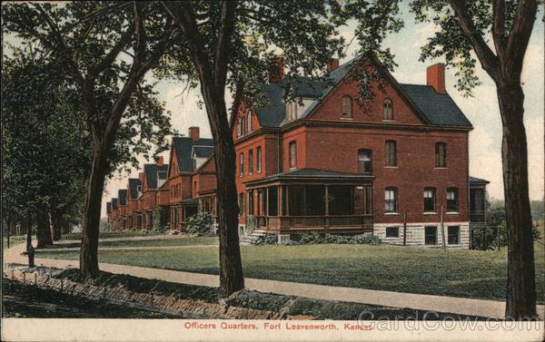 Officers Quarters Fort Leavenworth Kansas