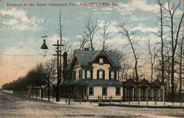 Entrance to the Great Allentown Fair Pennsylvania