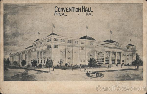 Convention Hall Philadelphia Pennsylvania