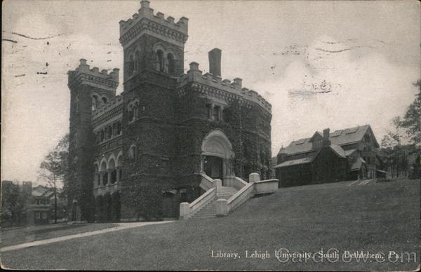 Library, Lehigh University South Bethlehem Pennsylvania