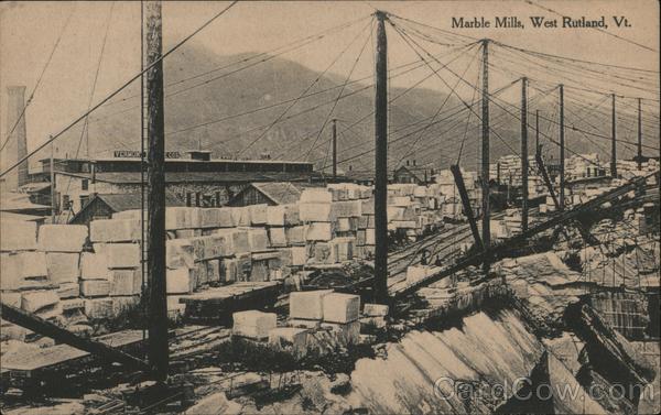 Marble Mills West Rutland Vermont