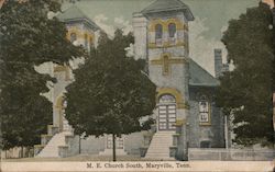 M.E. Church South Maryville, TN Postcard Postcard Postcard