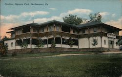 Pavillion, Olympia Park Postcard