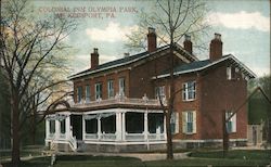 Colonial Inn, Olympia Park Postcard