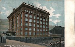 Lake Erie R.R. Station Postcard