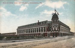 Exterior Shibe Baseball Stadium Postcard