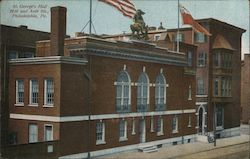 St. George's Hall, 19th and Arch Sts. Postcard