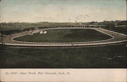 Race Track, Fair Grounds Postcard