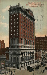 Ritz-Carlton Hotel, Broad and Walnut Streets Postcard
