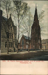 St. Mark's Episcopal Church, 16th & Locust Sts. Postcard