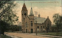 Church of the Sacred Heart Charleston, WV Postcard Postcard Postcard
