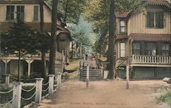 Golden Stairs Postcard