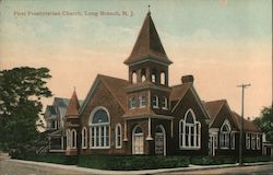 First Presbyterian Church Long Branch, NJ Postcard Postcard Postcard