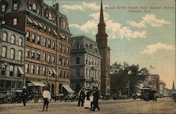 Broad Street South from Market Street Postcard