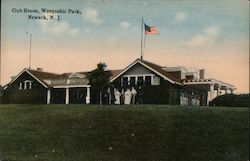 Club House, Weequahic Park Postcard