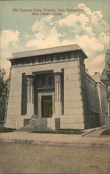 Phi Gamma Delta (Tomb), Yale University Postcard