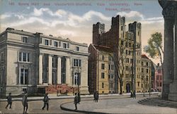 Byers Hall and Vanderbilt-Sheffield, Yale University Postcard