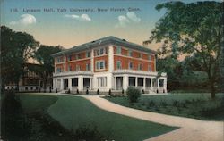 Lycum Hall, Yale University New Haven, CT Postcard Postcard Postcard