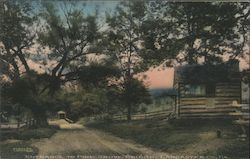 Entrance to Pine Grove Bridge Postcard