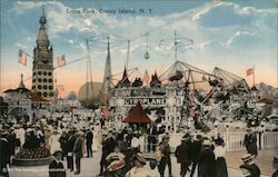 Luna Park Postcard