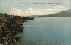 View from Roof Garden Looking North, Ferncliff Hotel Greenwood Lake, NY Postcard Postcard Postcard