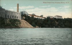 West Point from Hudson River Postcard