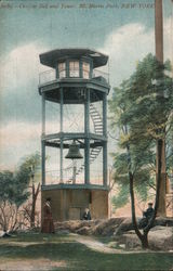Curfew Bell and Tower, Mt. Morris Park New York City, NY Postcard Postcard Postcard