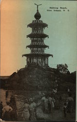 Bathing Beach Postcard