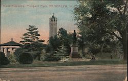 Near Entrance, Prospect Park Brooklyn, NY Postcard Postcard Postcard
