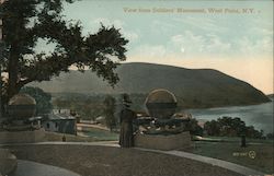 View From Soldiers' Monument Postcard
