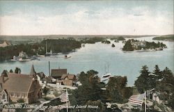 View From Thousand Island House Thousand Islands, NY Postcard Postcard Postcard