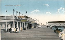 Boardb Walk Arverne, NY Postcard Postcard Postcard