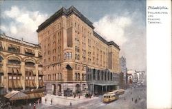 Philadephia and Reading Terminal Postcard