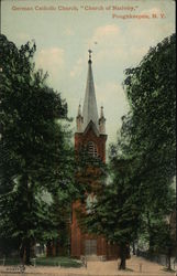 German Catholic Church, "Church of Nativity" Postcard