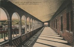 A Vista of Barstow Mountain From Casa del Desierto Postcard