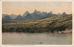 The Needles, Colorado River Scenic, AZ Postcard Postcard Postcard