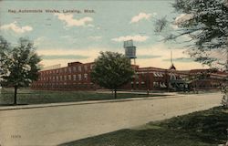 Reo Automobile Works Lansing, MI Postcard Postcard Postcard