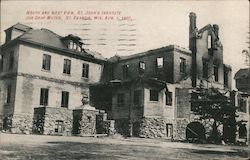 North and West View, St. John's Institute for Deaf Mutes Postcard