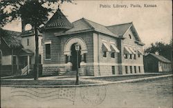 Public Library Postcard