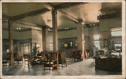 Lobby, Hotel Bisonte Postcard