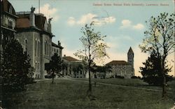Campus Sceene, Kansas State University Postcard