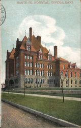 Santa Fe Hospital Postcard