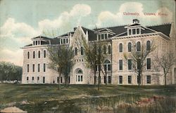 University Building Postcard