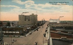 Main Street, Looking South Postcard