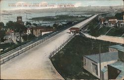 Inter City Viaduct from Kansas City, Kansas End Postcard