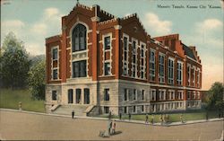 Masonic Temple Kansas City, KS Postcard Postcard Postcard