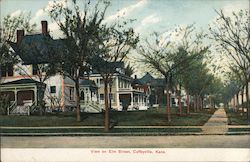 View on Elm Street Postcard