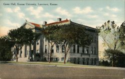 Green Hall, Kansas University Postcard